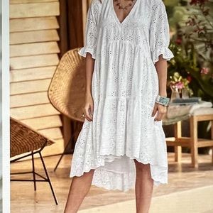 Sundance Jasmine Eyelet Dress
